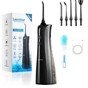 Leominor Black Portable Oral Irrigator